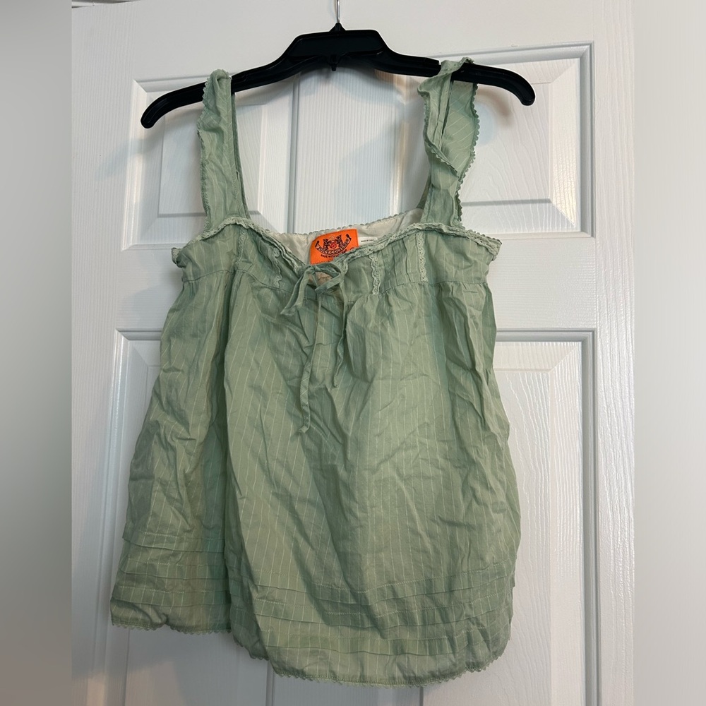 VTG juicy couture Green Sleeveless Top